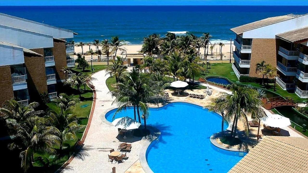 Paraiso Das Dunas - Apartamento A Beira Mar Com Jacuzzi - Proximo Ao Beach Park 阿奎拉兹 外观 照片