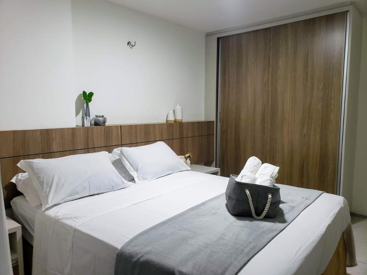Paraiso Das Dunas - Apartamento A Beira Mar Com Jacuzzi - Proximo Ao Beach Park 阿奎拉兹 外观 照片