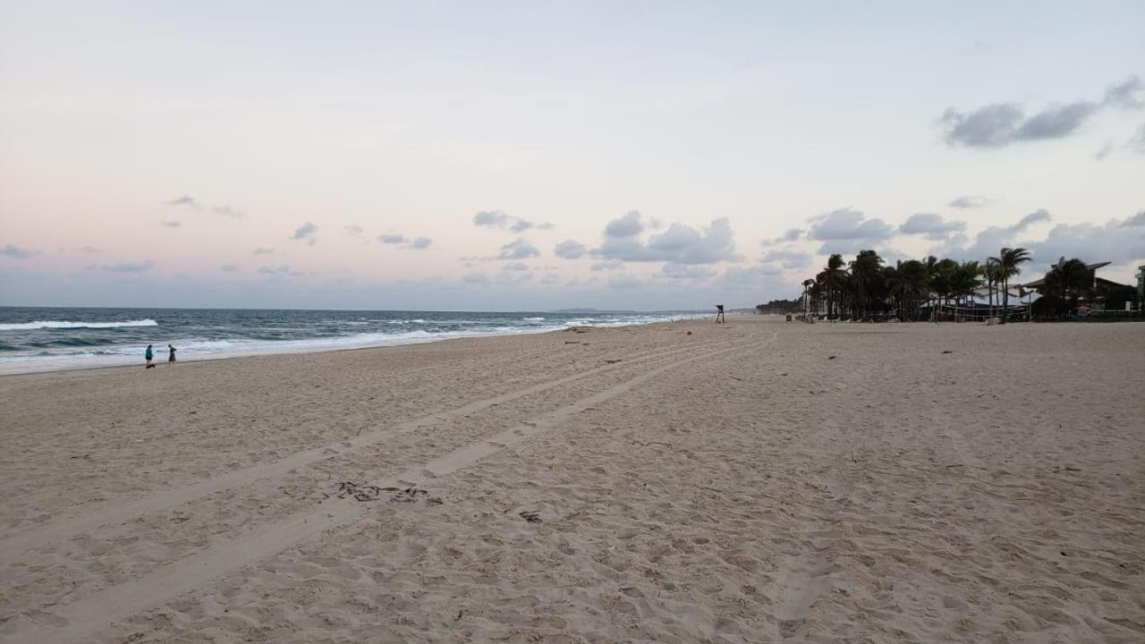 Paraiso Das Dunas - Apartamento A Beira Mar Com Jacuzzi - Proximo Ao Beach Park 阿奎拉兹 外观 照片