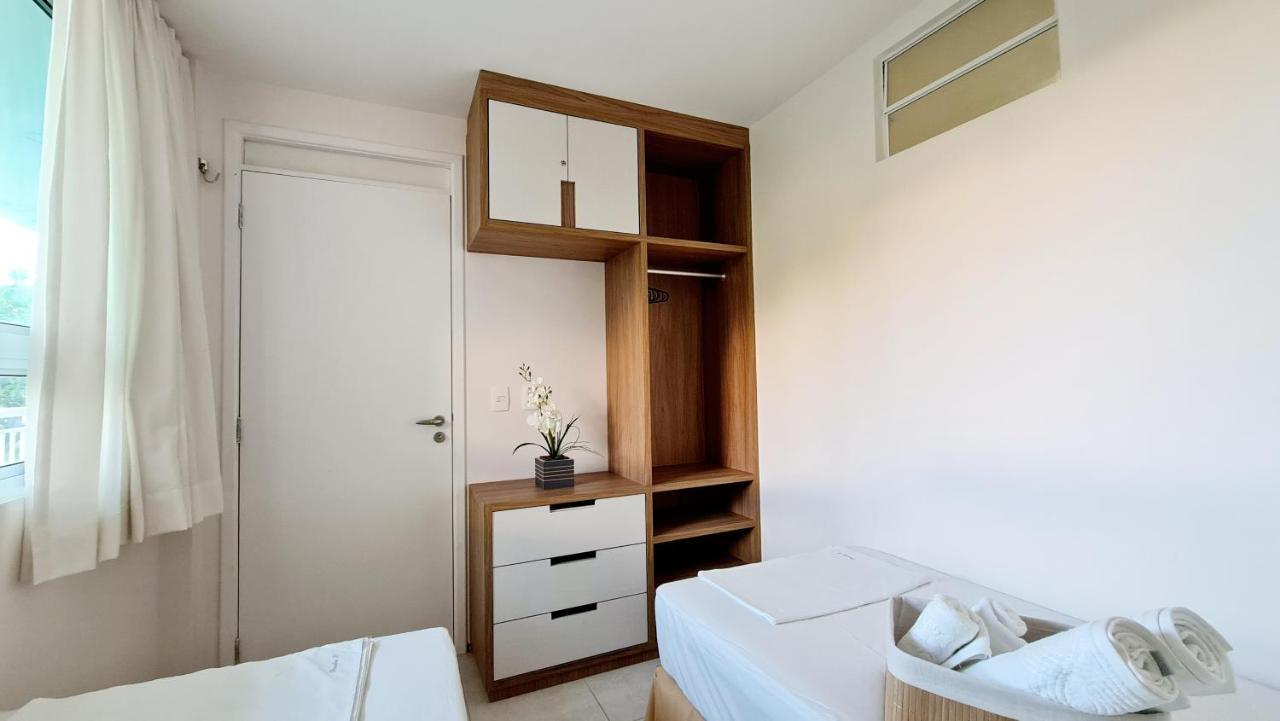 Paraiso Das Dunas - Apartamento A Beira Mar Com Jacuzzi - Proximo Ao Beach Park 阿奎拉兹 外观 照片
