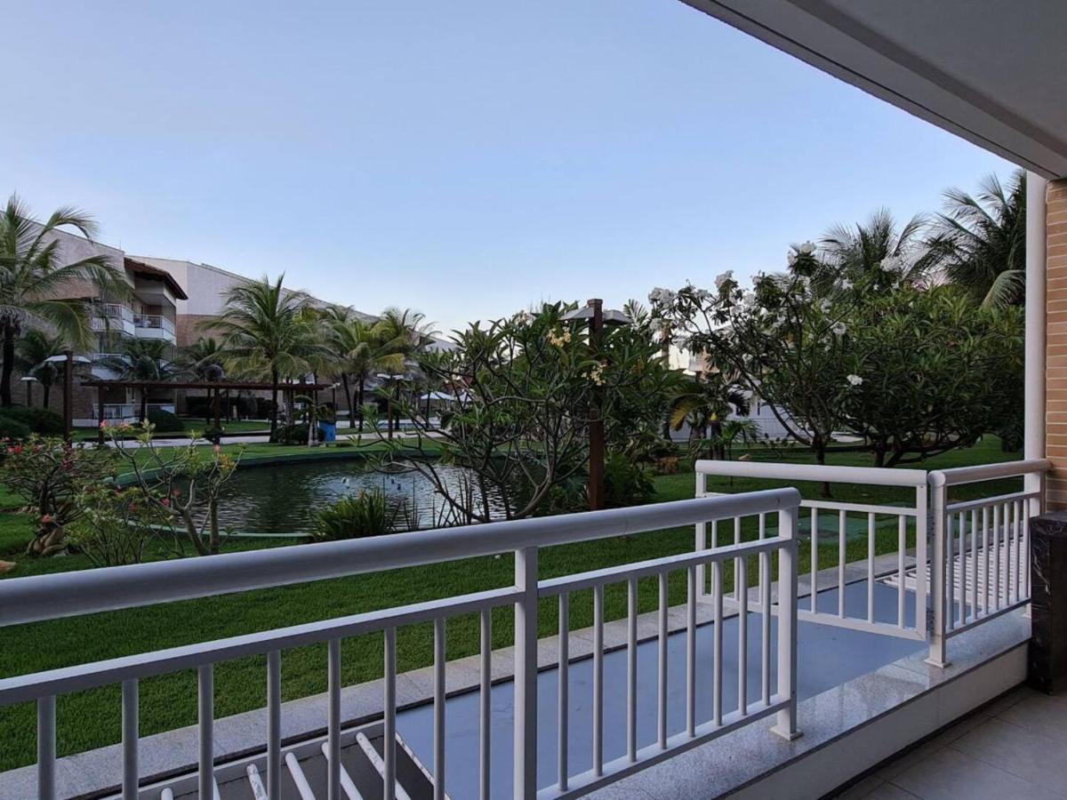 Paraiso Das Dunas - Apartamento A Beira Mar Com Jacuzzi - Proximo Ao Beach Park 阿奎拉兹 外观 照片