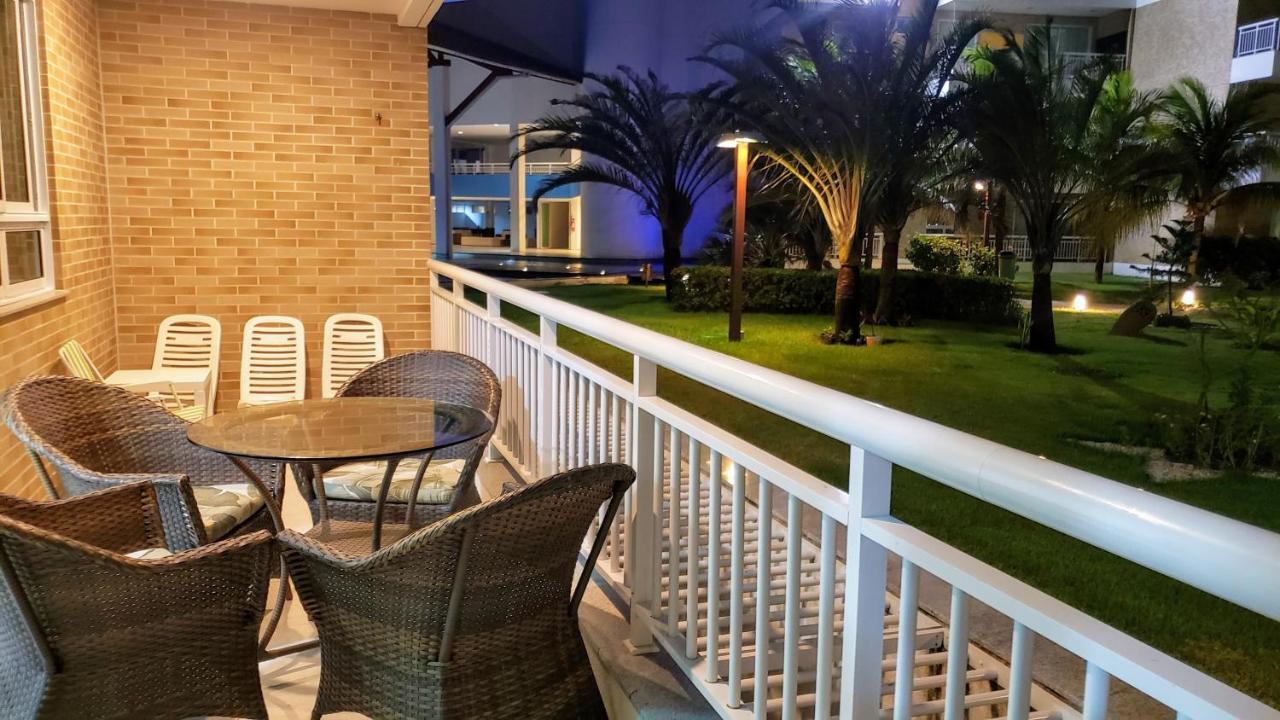 Paraiso Das Dunas - Apartamento A Beira Mar Com Jacuzzi - Proximo Ao Beach Park 阿奎拉兹 外观 照片