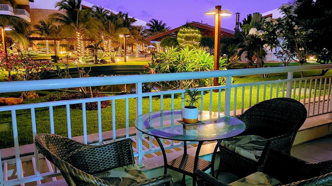Paraiso Das Dunas - Apartamento A Beira Mar Com Jacuzzi - Proximo Ao Beach Park 阿奎拉兹 外观 照片