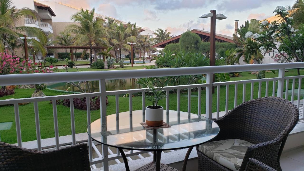 Paraiso Das Dunas - Apartamento A Beira Mar Com Jacuzzi - Proximo Ao Beach Park 阿奎拉兹 外观 照片