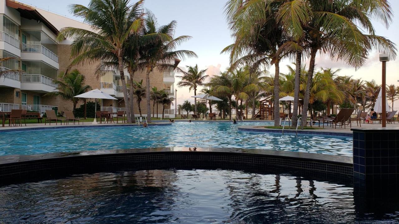 Paraiso Das Dunas - Apartamento A Beira Mar Com Jacuzzi - Proximo Ao Beach Park 阿奎拉兹 外观 照片