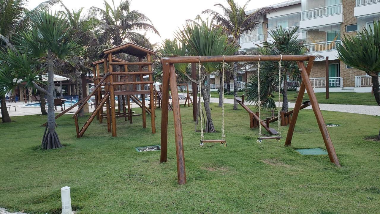 Paraiso Das Dunas - Apartamento A Beira Mar Com Jacuzzi - Proximo Ao Beach Park 阿奎拉兹 外观 照片