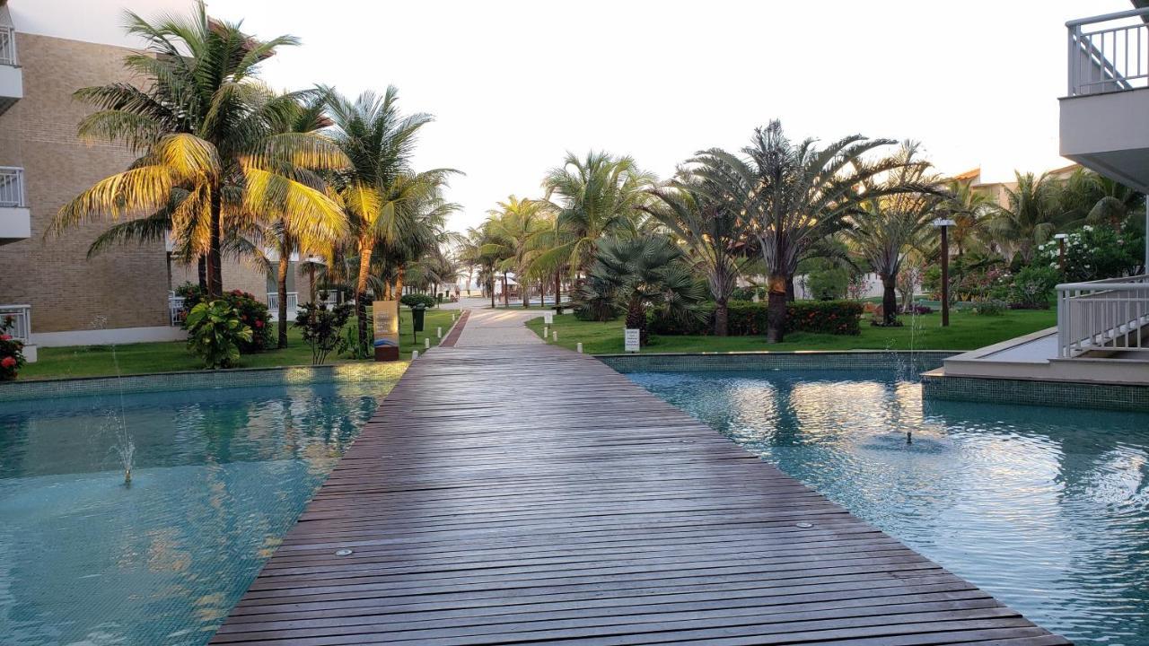 Paraiso Das Dunas - Apartamento A Beira Mar Com Jacuzzi - Proximo Ao Beach Park 阿奎拉兹 外观 照片