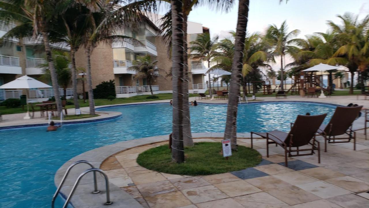 Paraiso Das Dunas - Apartamento A Beira Mar Com Jacuzzi - Proximo Ao Beach Park 阿奎拉兹 外观 照片