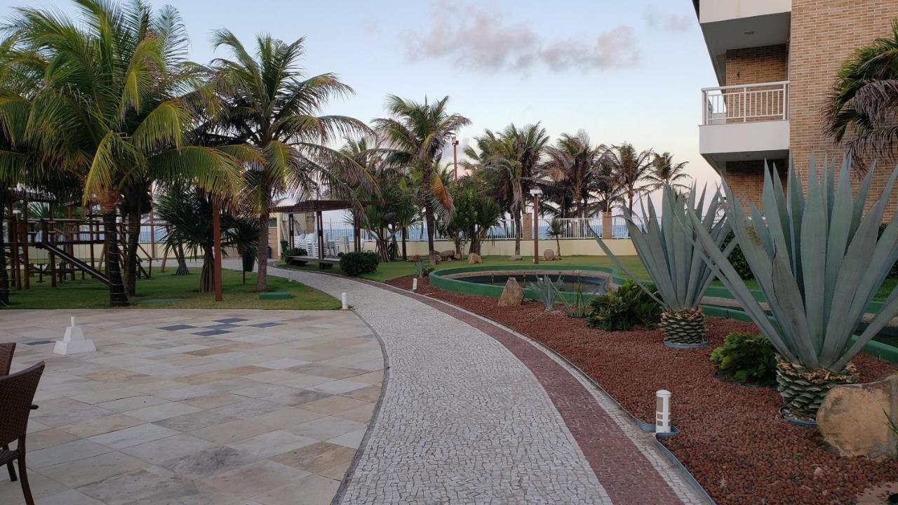 Paraiso Das Dunas - Apartamento A Beira Mar Com Jacuzzi - Proximo Ao Beach Park 阿奎拉兹 外观 照片