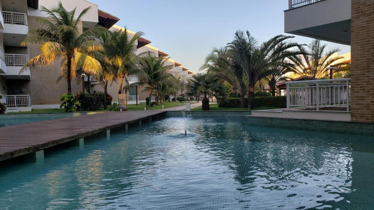 Paraiso Das Dunas - Apartamento A Beira Mar Com Jacuzzi - Proximo Ao Beach Park 阿奎拉兹 外观 照片