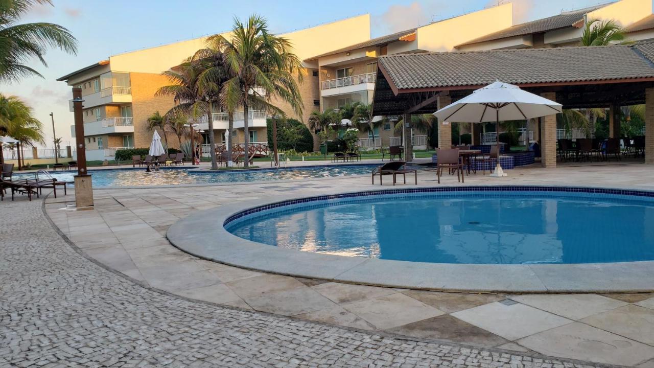 Paraiso Das Dunas - Apartamento A Beira Mar Com Jacuzzi - Proximo Ao Beach Park 阿奎拉兹 外观 照片