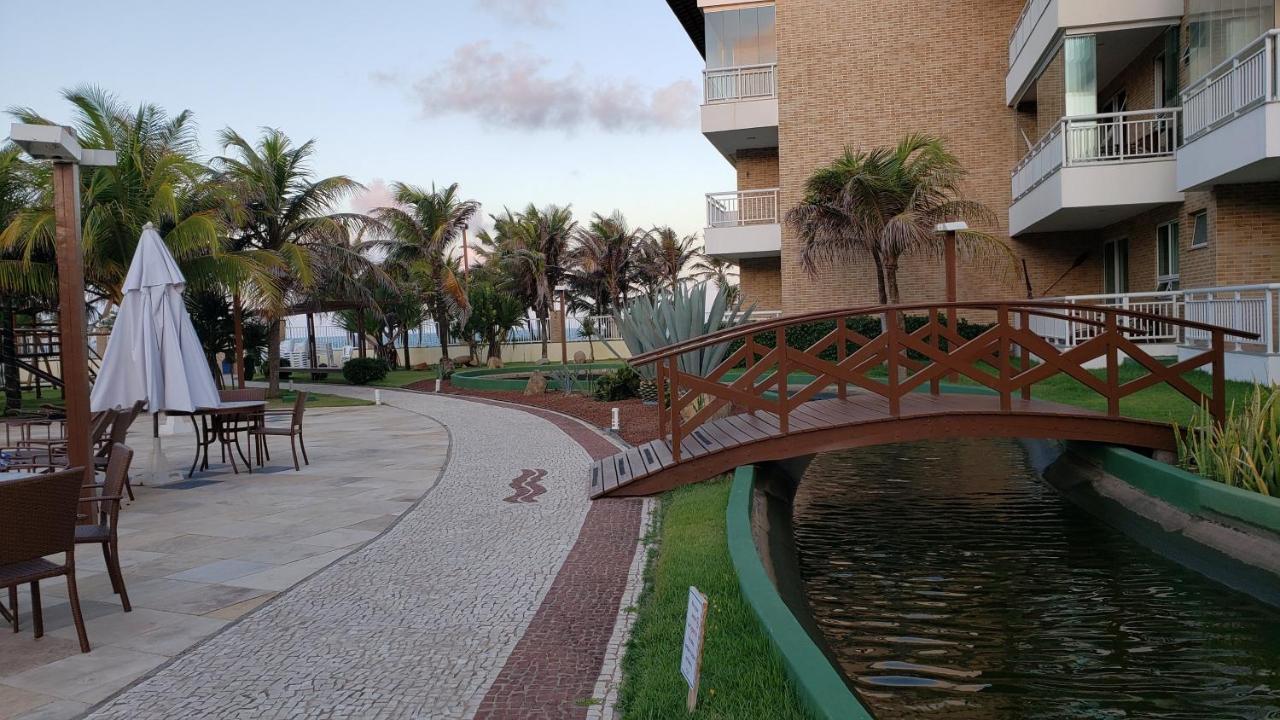 Paraiso Das Dunas - Apartamento A Beira Mar Com Jacuzzi - Proximo Ao Beach Park 阿奎拉兹 外观 照片