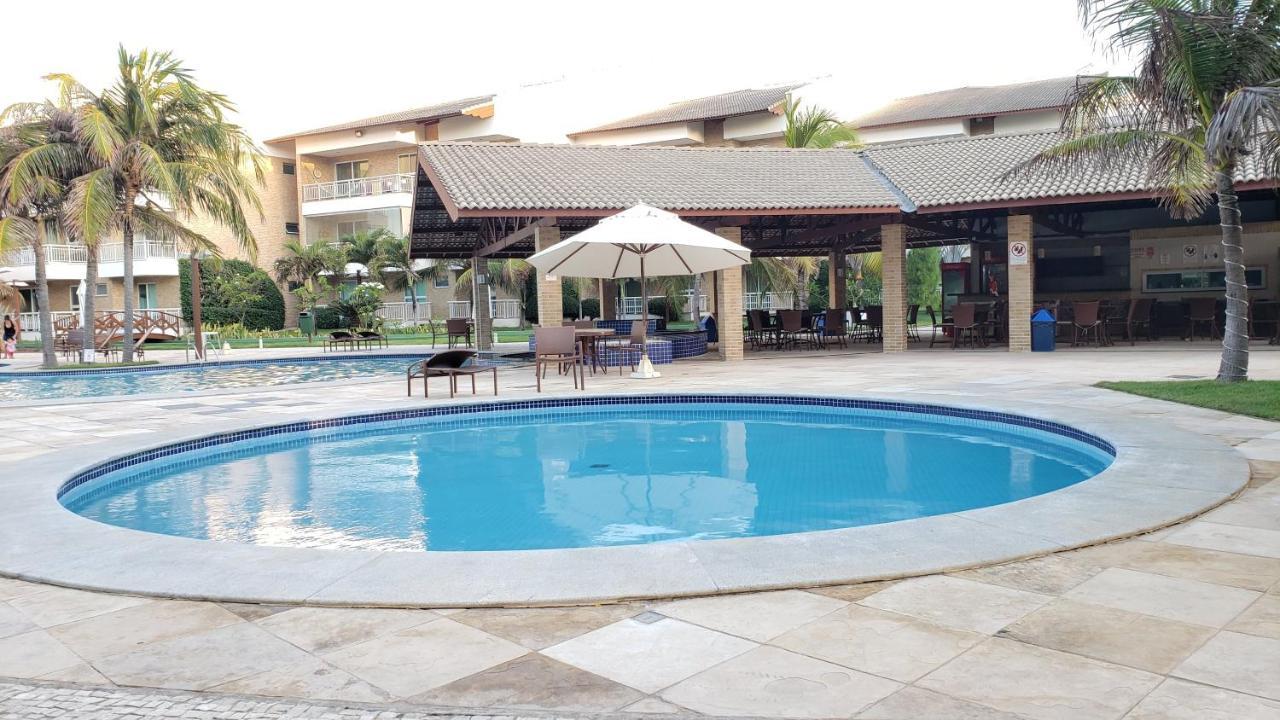 Paraiso Das Dunas - Apartamento A Beira Mar Com Jacuzzi - Proximo Ao Beach Park 阿奎拉兹 外观 照片
