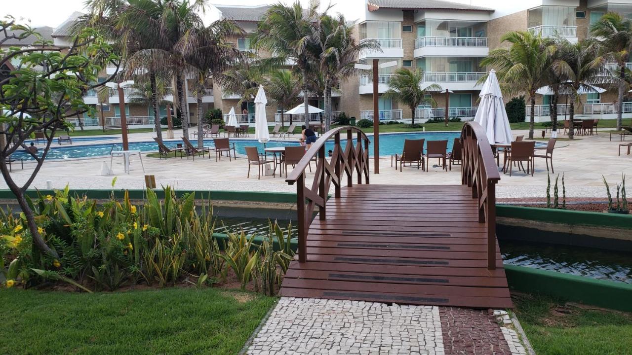 Paraiso Das Dunas - Apartamento A Beira Mar Com Jacuzzi - Proximo Ao Beach Park 阿奎拉兹 外观 照片