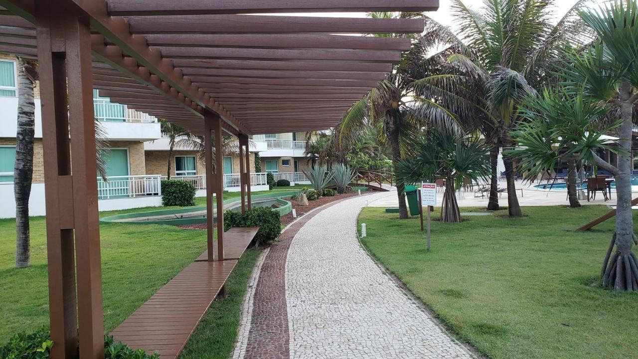 Paraiso Das Dunas - Apartamento A Beira Mar Com Jacuzzi - Proximo Ao Beach Park 阿奎拉兹 外观 照片