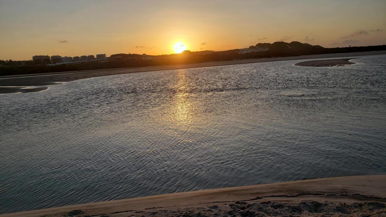 Paraiso Das Dunas - Apartamento A Beira Mar Com Jacuzzi - Proximo Ao Beach Park 阿奎拉兹 外观 照片