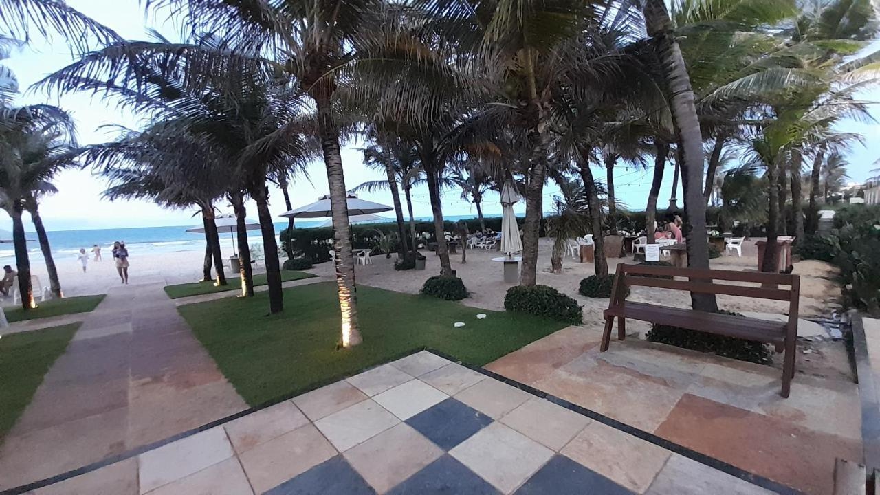 Paraiso Das Dunas - Apartamento A Beira Mar Com Jacuzzi - Proximo Ao Beach Park 阿奎拉兹 外观 照片
