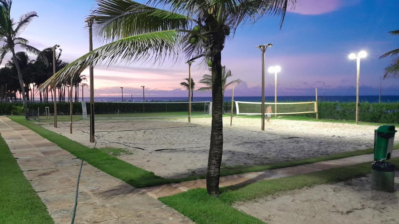 Paraiso Das Dunas - Apartamento A Beira Mar Com Jacuzzi - Proximo Ao Beach Park 阿奎拉兹 外观 照片