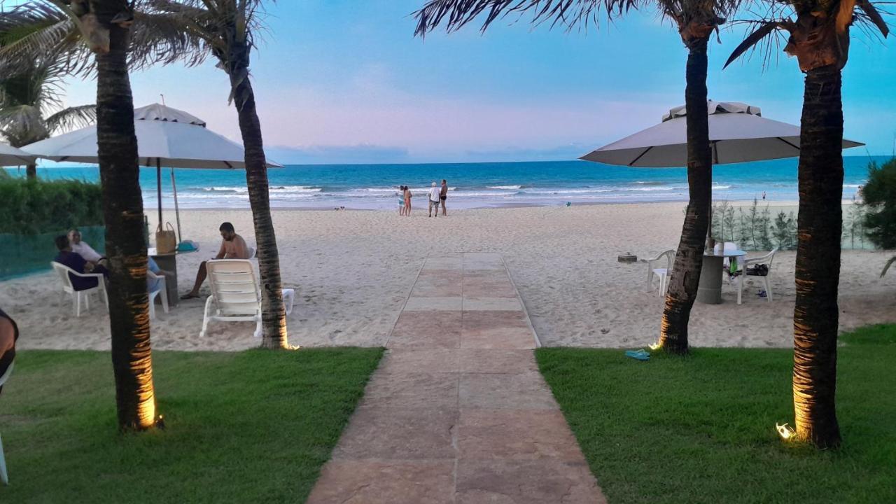 Paraiso Das Dunas - Apartamento A Beira Mar Com Jacuzzi - Proximo Ao Beach Park 阿奎拉兹 外观 照片